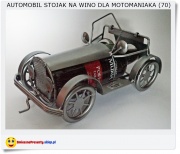 Automobil Oldtimer stojak na butelkę wina 