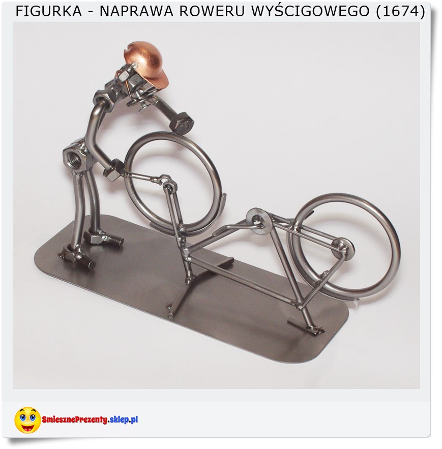  🛠 Figurka dla kolegi naprawiającego rower wyscigowy