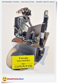 Ręcznie zrobiona figurka Pracoholiczki + Grawer GRATIS (82/K)