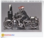 Organizer przybornik  na biurko motocyklisty